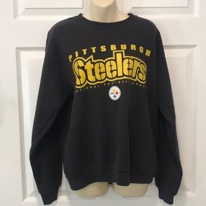 Vintage Wash Steelers NFL Crewneck Sweatshirt M